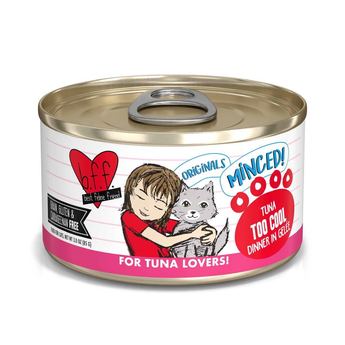 Weruva BFF Minced Tuna Too Cool In Gelée Wet Canned Cat Food by Weruva