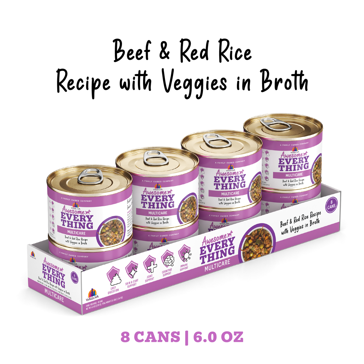 1052-810192811021 Awesome Everything Beef & Red Rice with Veggies 6oz