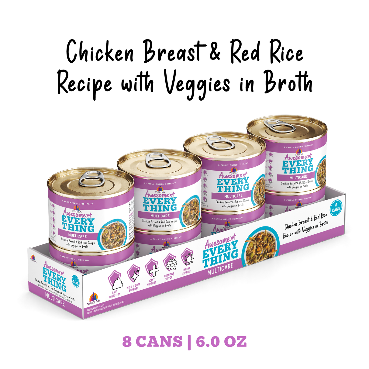 1106-810192811076 Awesome Everything Chicken Breast & Red Rice with Veggies 6oz