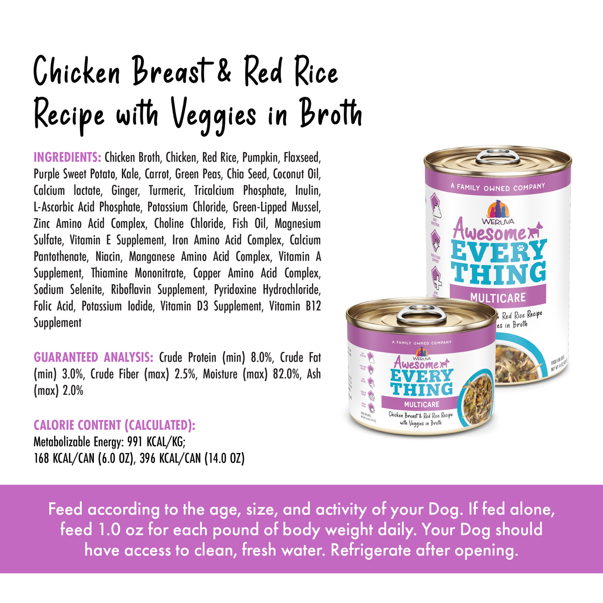 1113-810192811083 Awesome Everything Chicken & Red Rice with Veggies 14oz