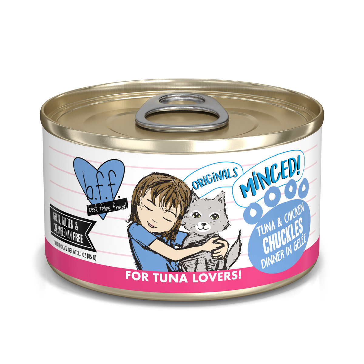 Weruva BFF Minced Tuna & Chicken Chuckles In Gelée Wet Canned Cat Food by Weruva