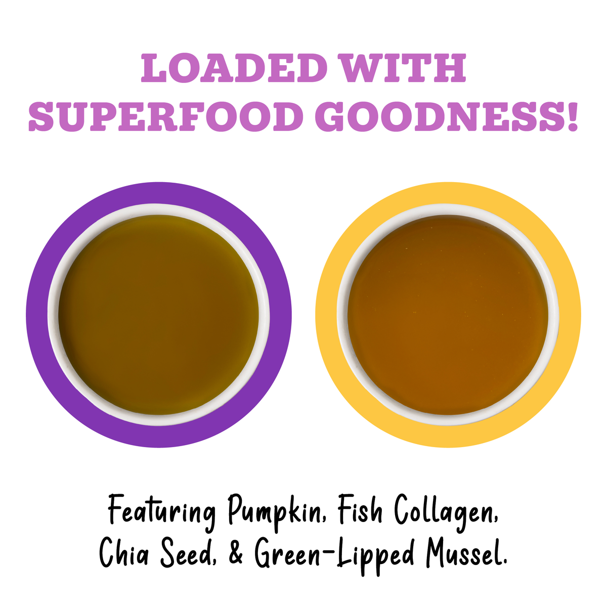 Boost your dog’s hydration & wellness with Awesome Functions’ Awesome Everything Hydration Hero Variety Pack—packed with pumpkin, fish collagen, chia seed & green-lipped mussel!.