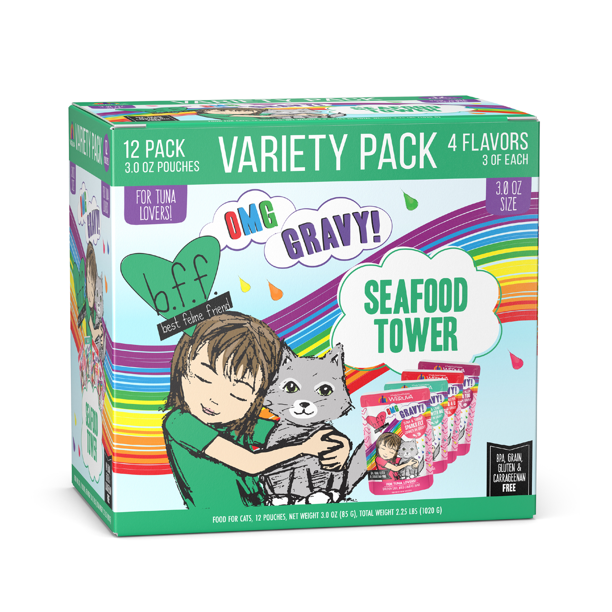 Seafood Tower Variety Pack by Weruva