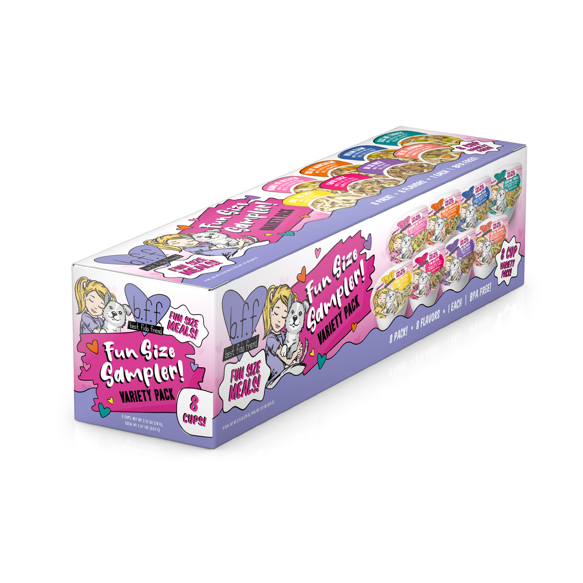 【ゆうこ】System Diet 95 &Ratia 30g 3箱セット Weruva BFF Fun Size Meals Fun Size Sampler Variety Pack Wet Dog Food