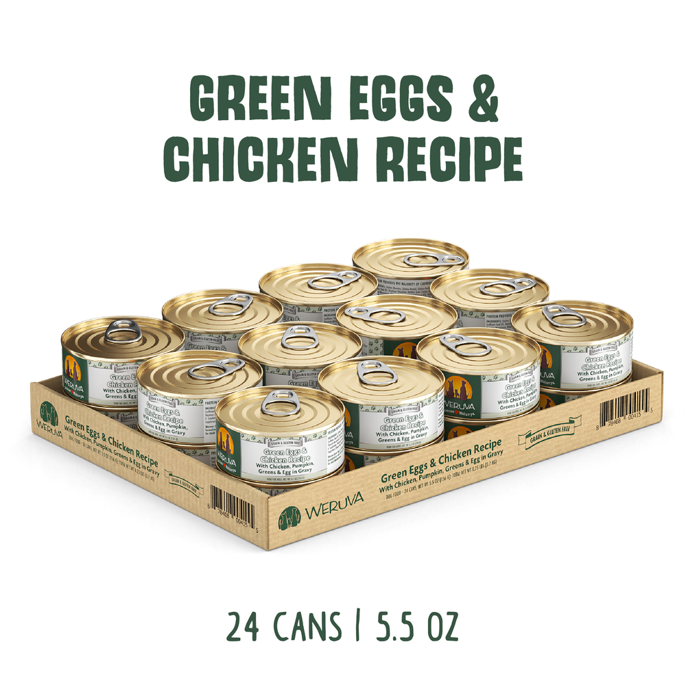 4155-878408003158 Green Eggs & Chicken Recipe 5.5oz Can