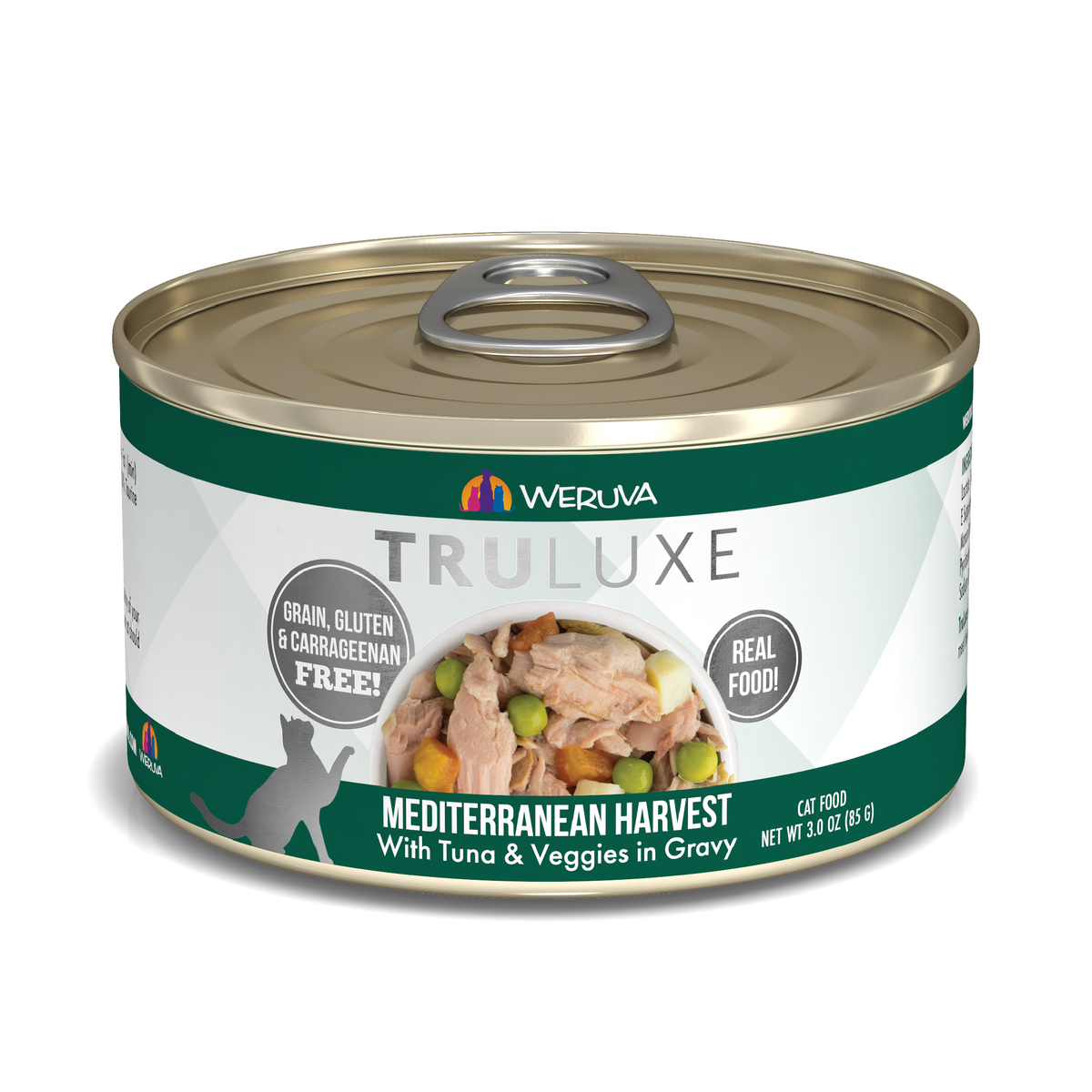 Weruva TruLuxe Mediterranean Harvest with Tuna & Veggies Wet Cat Food by Weruva
