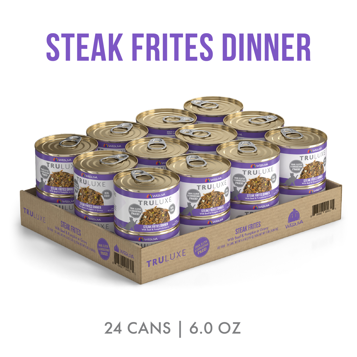 4315-878408003318 Steak Frites Dinner 6.0oz Can