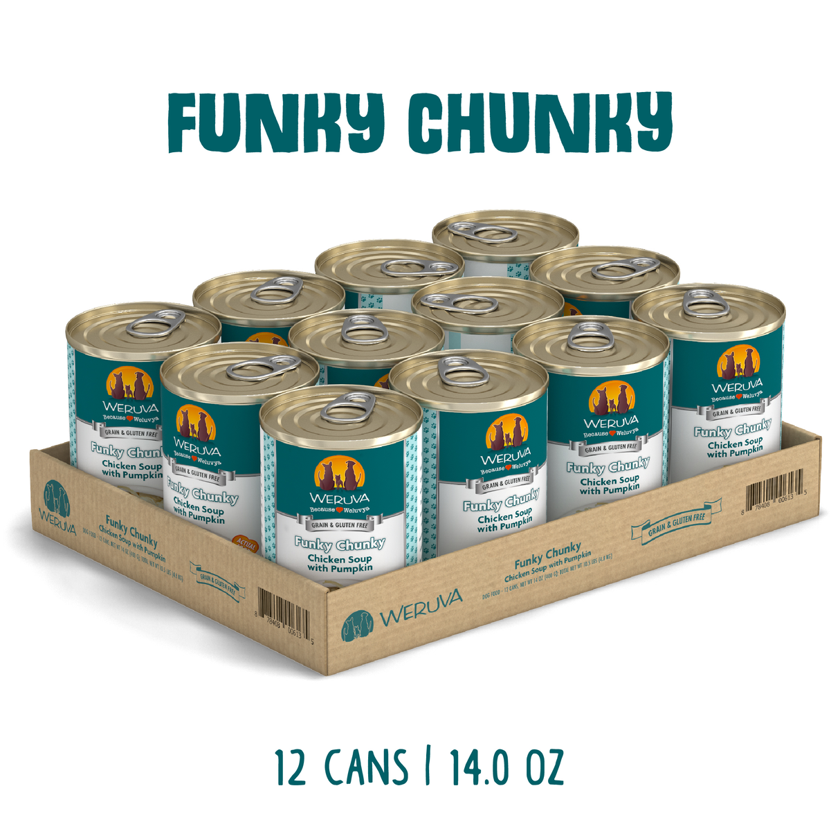 6135-878408005138 Funky Chunky 14oz Can