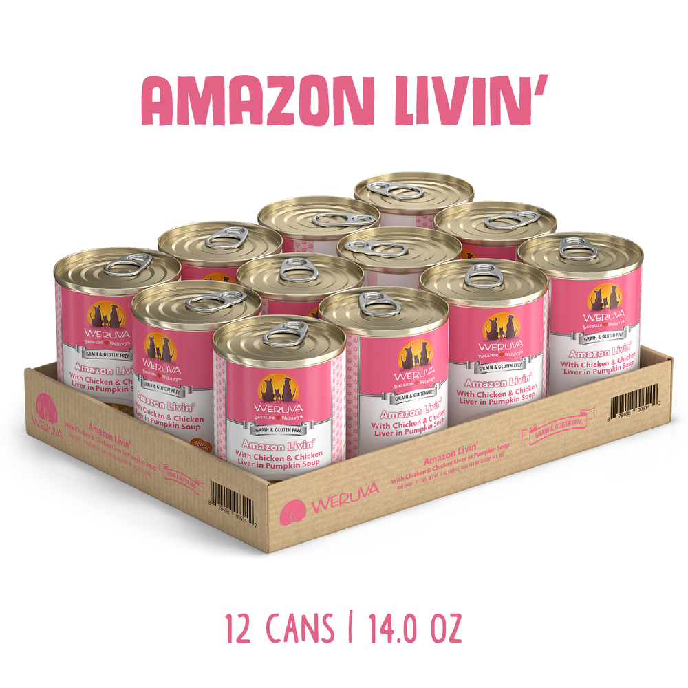 6142-878408005145 Amazon Livin' 14oz Can