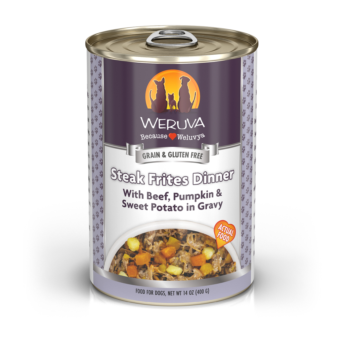 Weruva Freeze-Dried Steak Frites Dinner by Weruva