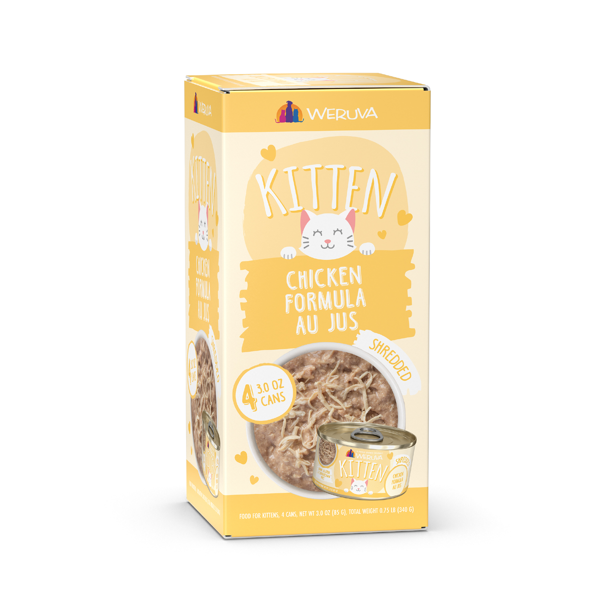 8038-810028248021 Kitten Chicken Formula 4pk