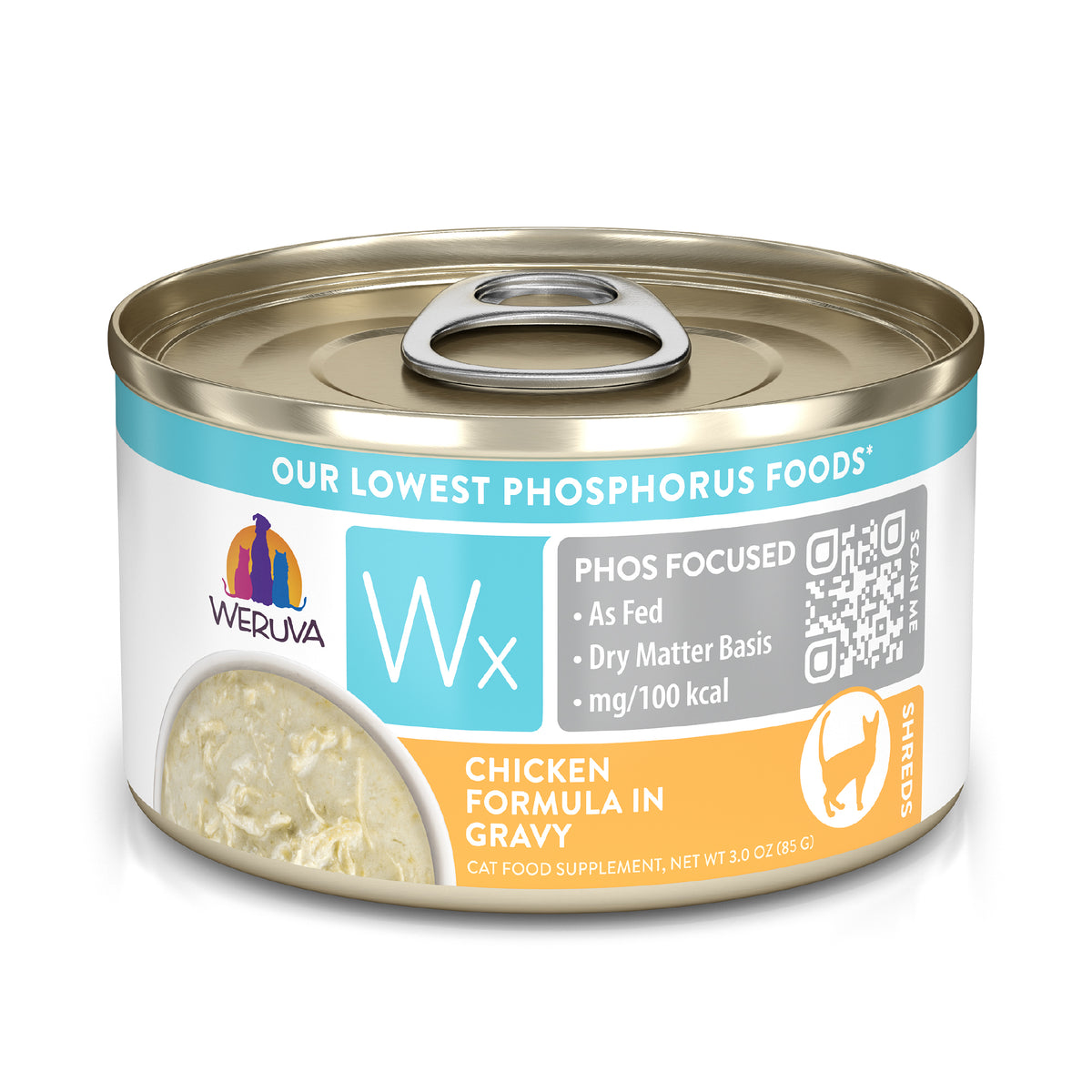 Weruva Wx Phos Focused Chicken Formula Gravy Wet Cat Supplement by Weruva