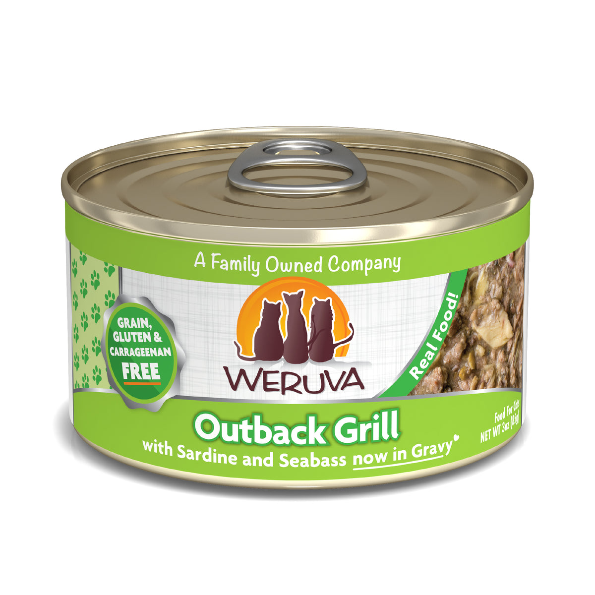 Weruva Classic Cat Outback Grill with Sardine & Seabass Wet Food by Weruva