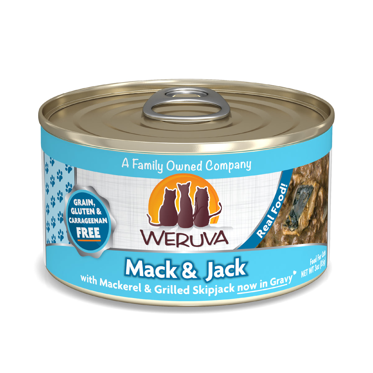 Weruva Classic Cat Mack & Jack with Mackerel & Skipjack Wet Food by Weruva