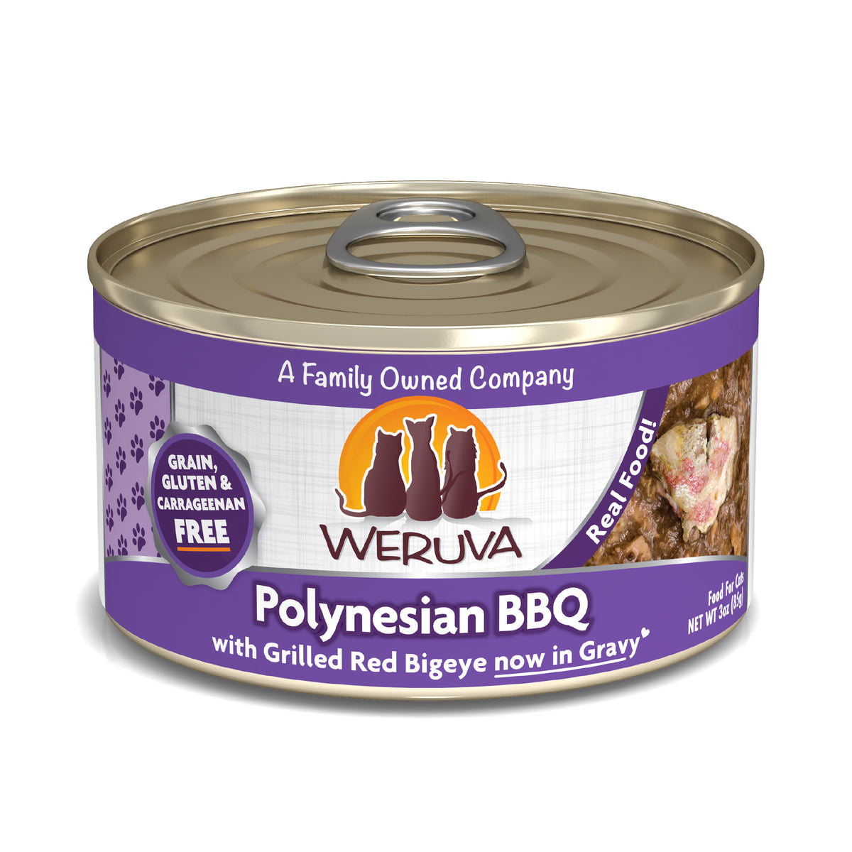 Weruva Classic Cat Polynesian BBQ with Grilled Red Bigeye Wet Food by Weruva