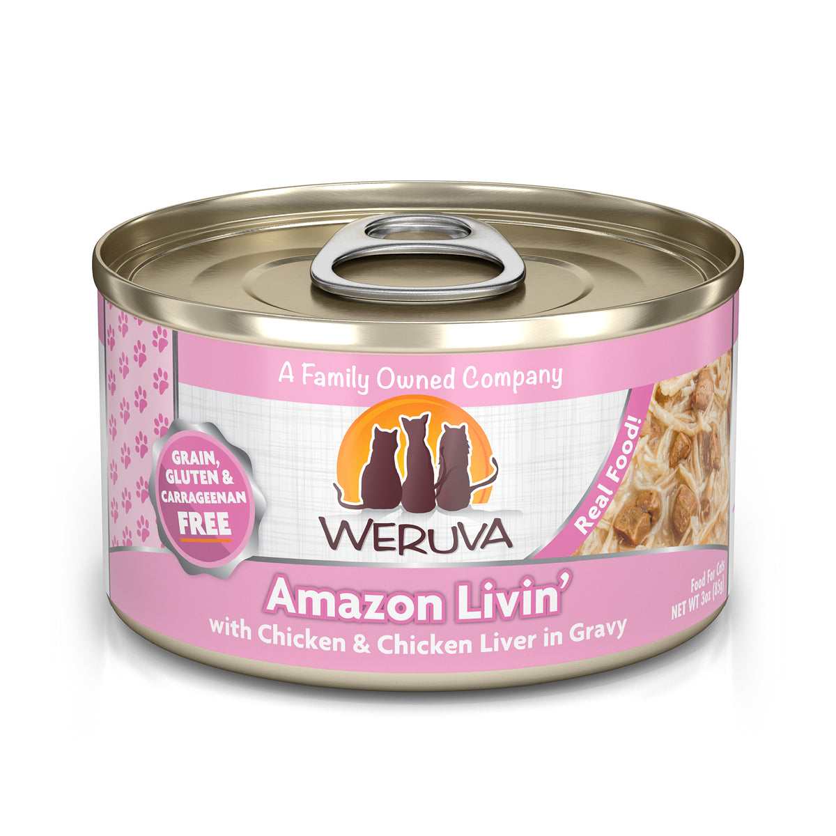 Weruva Classic Amazon Livin' Wet Cat Food by Weruva
