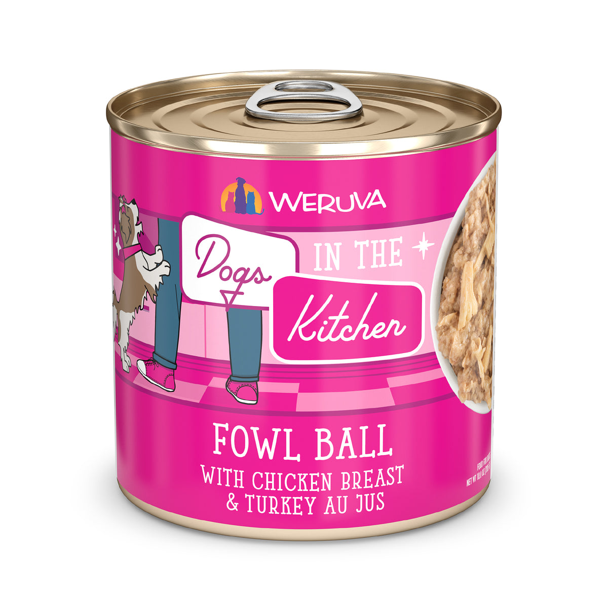 Weruva Dogs in the Kitchen Fowl Ball by Weruva