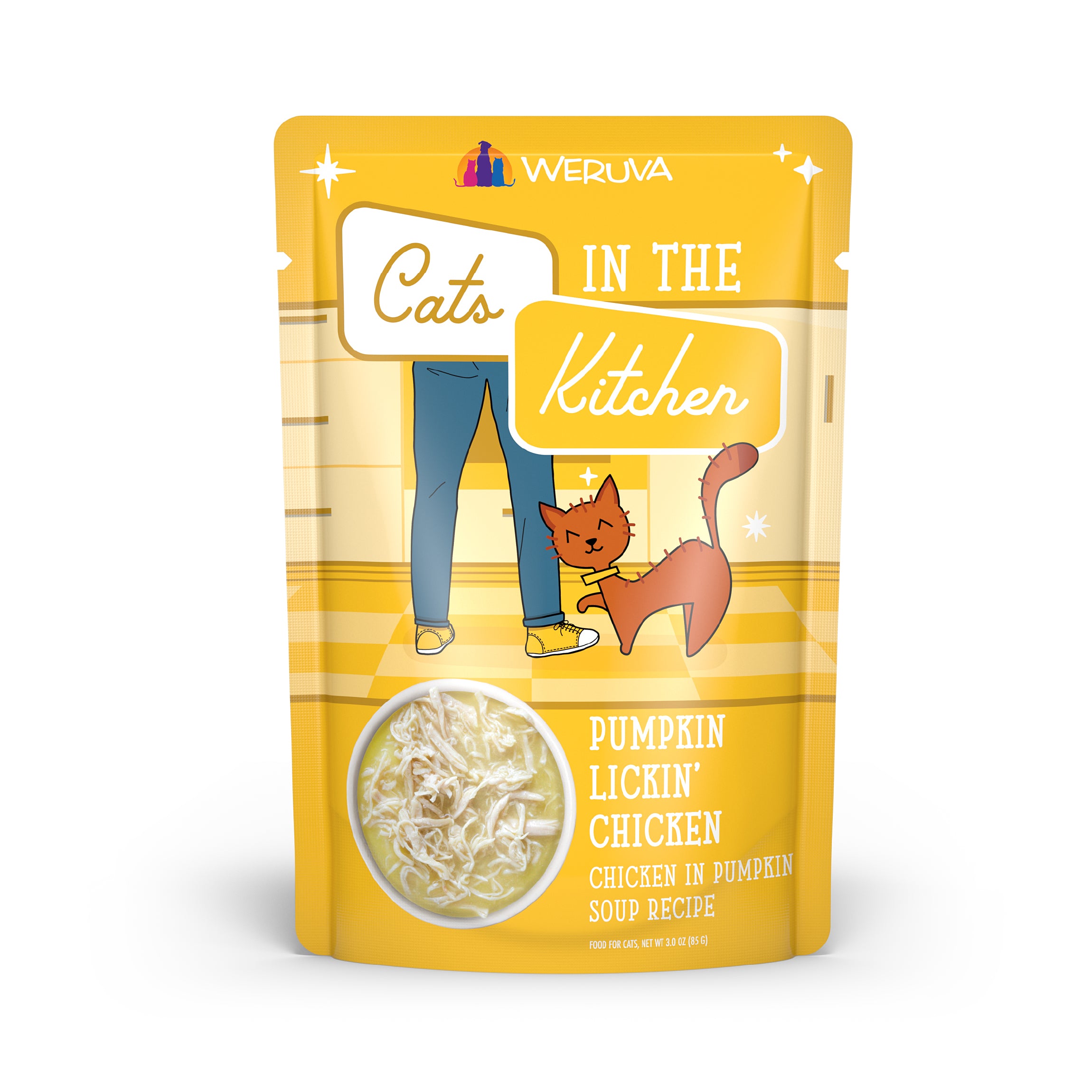 Weruva Cats in the Kitchen Pumpkin Lickin' Chicken Wet Cat Food Pouch