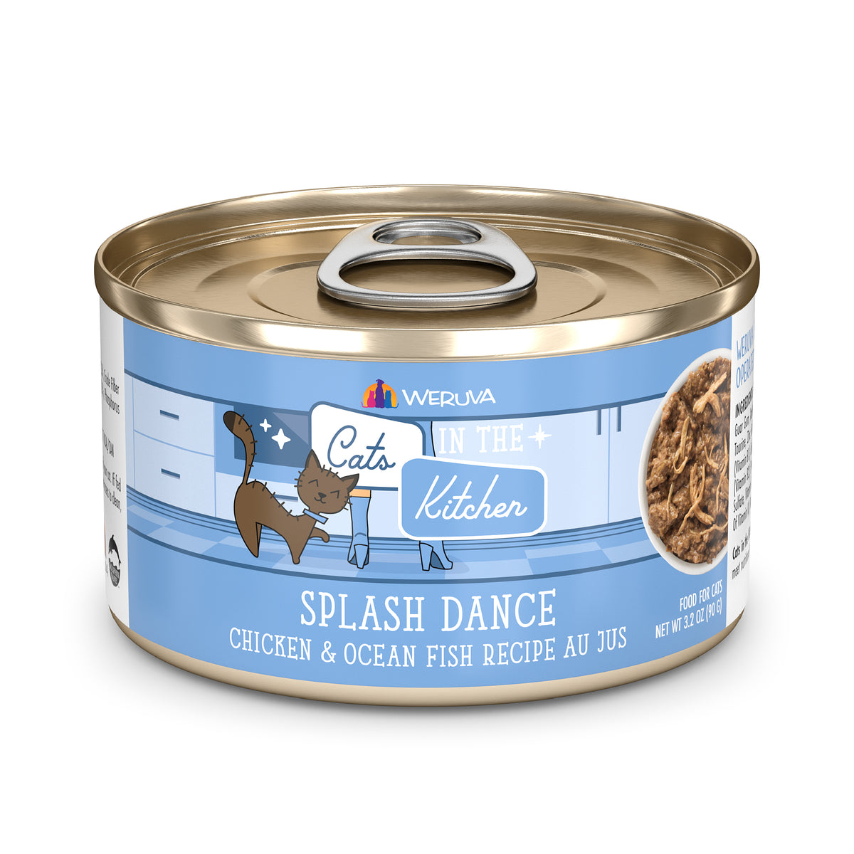 Weruva Cats in the Kitchen Splash Dance Chicken & Ocean Fish Wet Food by Weruva