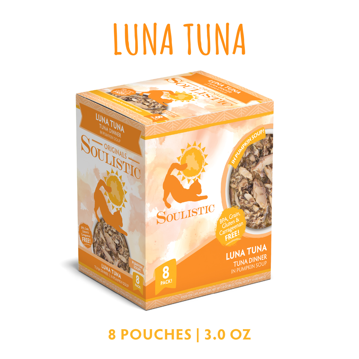 P0004-813778012188 Luna Tuna Pouch 3oz