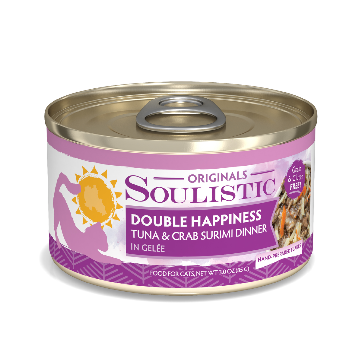 Soulistic Originals Double Happiness Tuna & Crab in Gelée Wet Cat Food by Weruva
