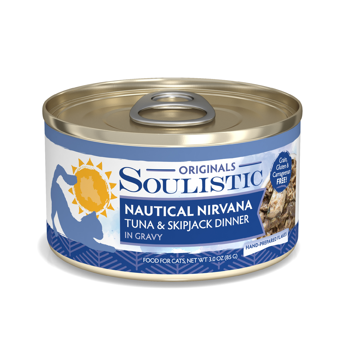 Soulistic Originals Nautical Nirvana Tuna & Skipjack Wet Cat Food by Weruva