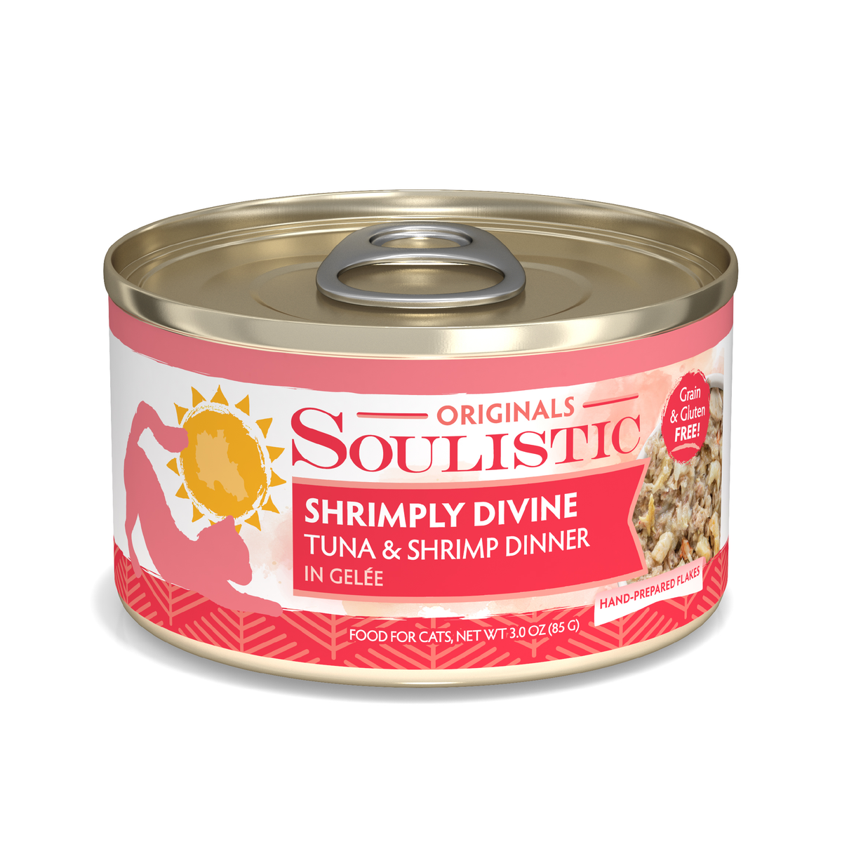 Soulistic Originals Shrimply Divine Tuna & Shrimp Gelée Wet Cat Food by Weruva