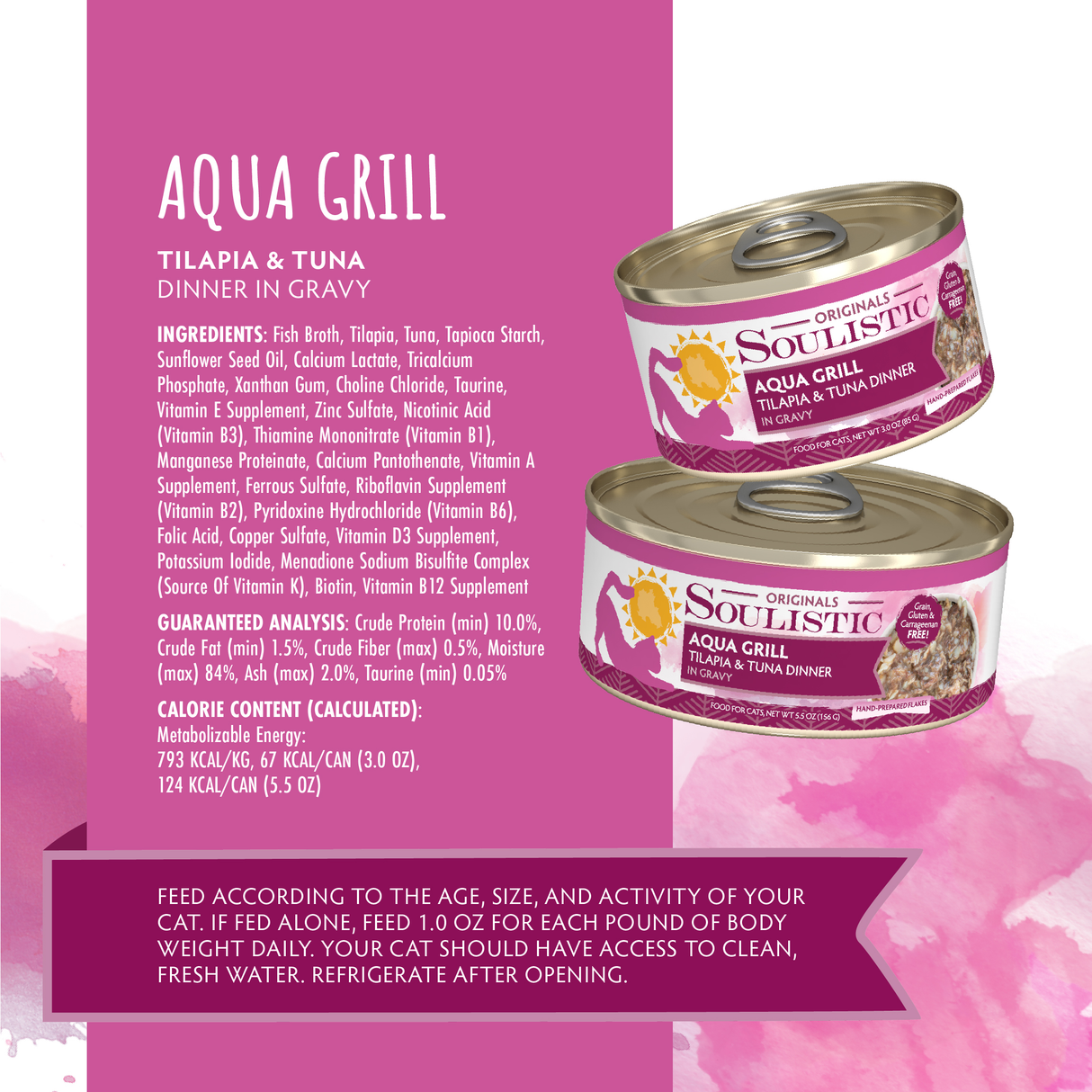 S0016-813778012287 Soulistic Aqua Grill 5.5oz