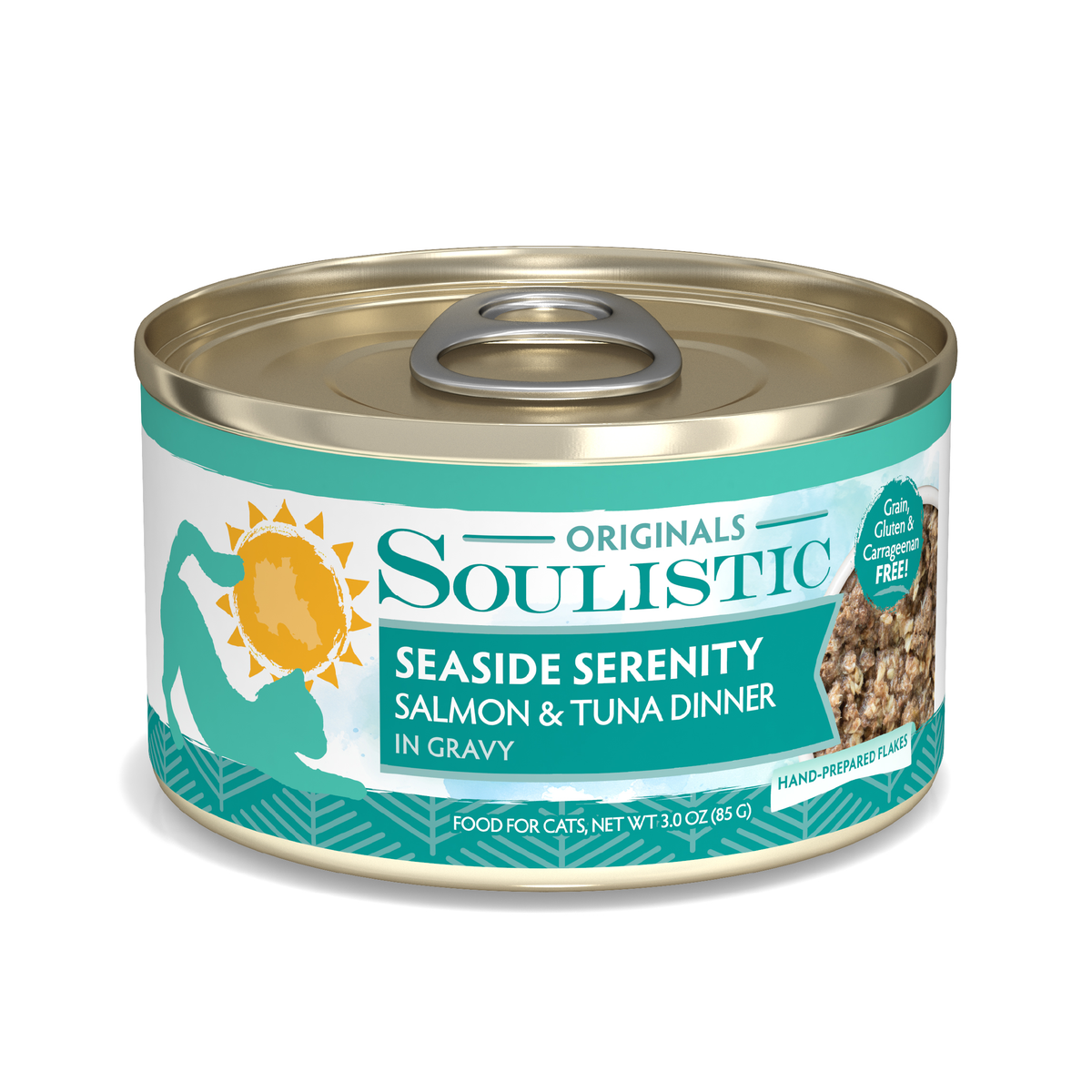 Soulistic Originals Seaside Serenity Salmon & Tuna Wet Canned Cat Food by Weruva