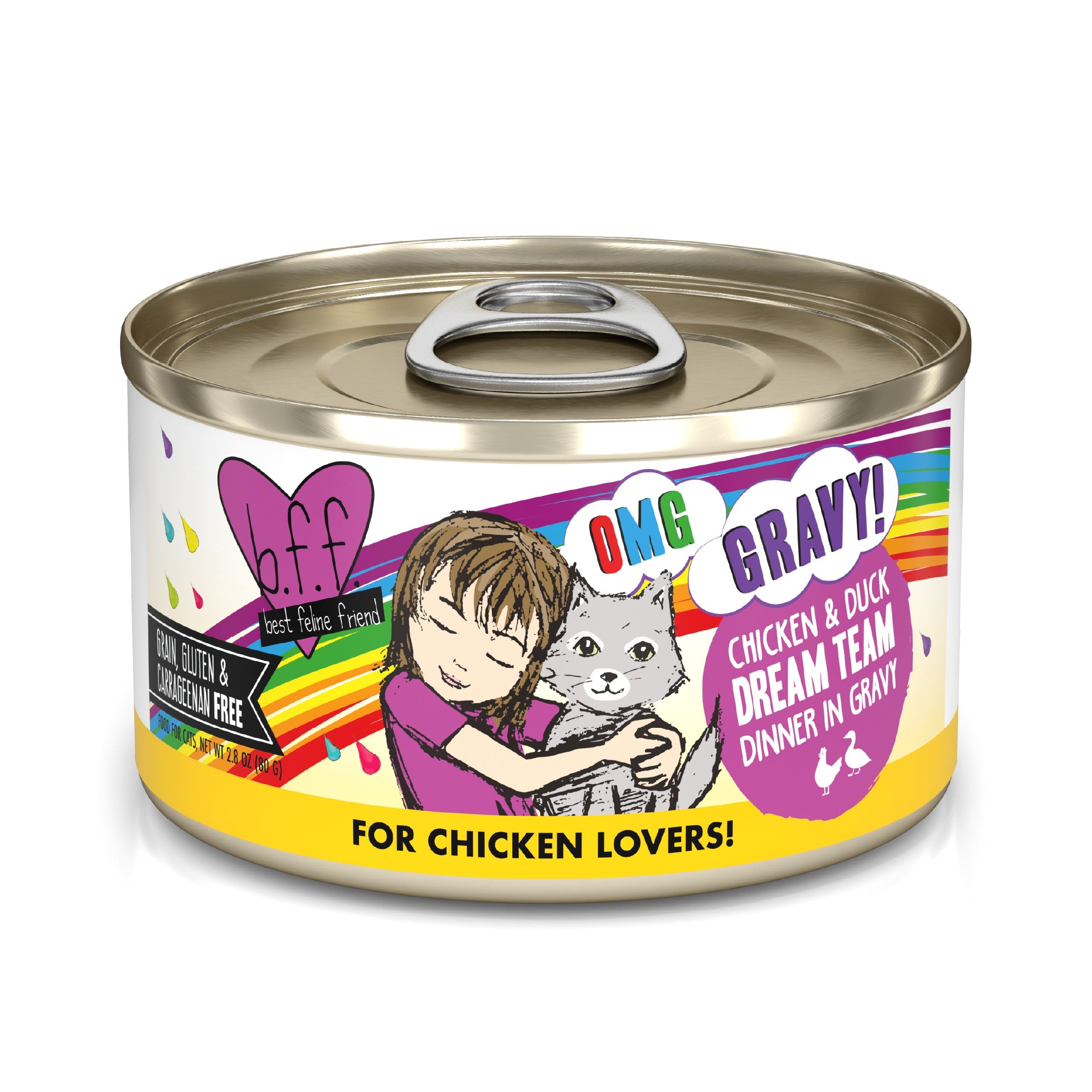 BFF OMG Gravy Chicken Duck Dream Team Weruva