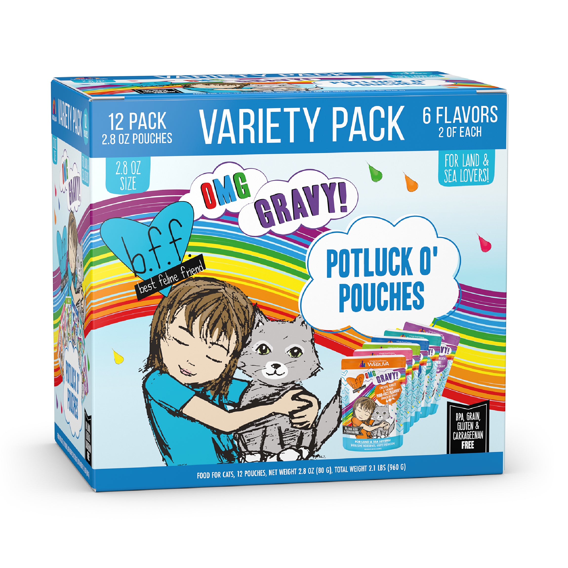Weruva bff pouches top