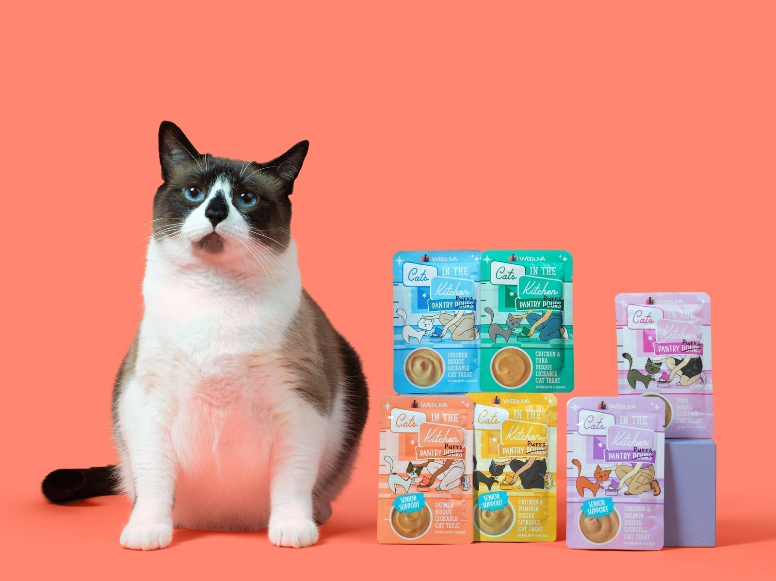 Cats in the Kitchen Pantry Pours: Lickable Bisque Cat Treats