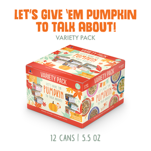 0032-810028240025 Let's Give 'Em Pumpkin To Talk About 5.5oz Can