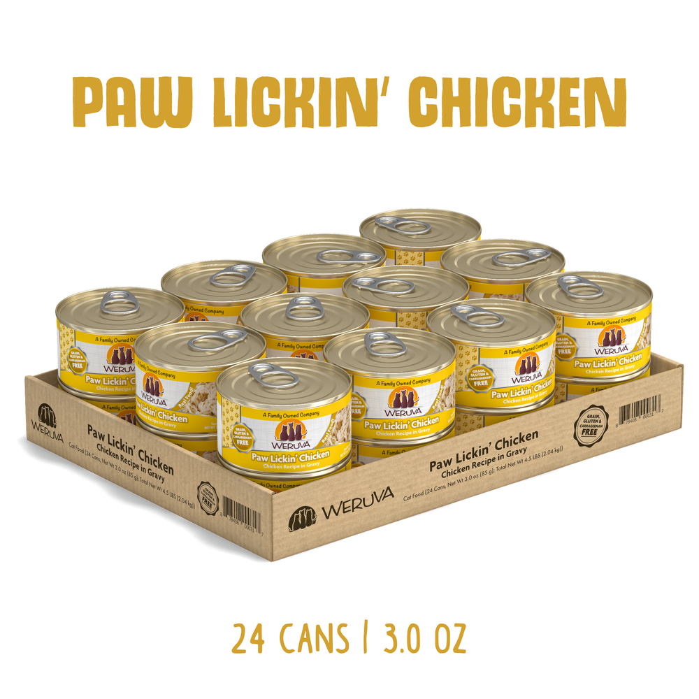 0317-878408001086 Paw Lickin' Chicken 3.0oz Can