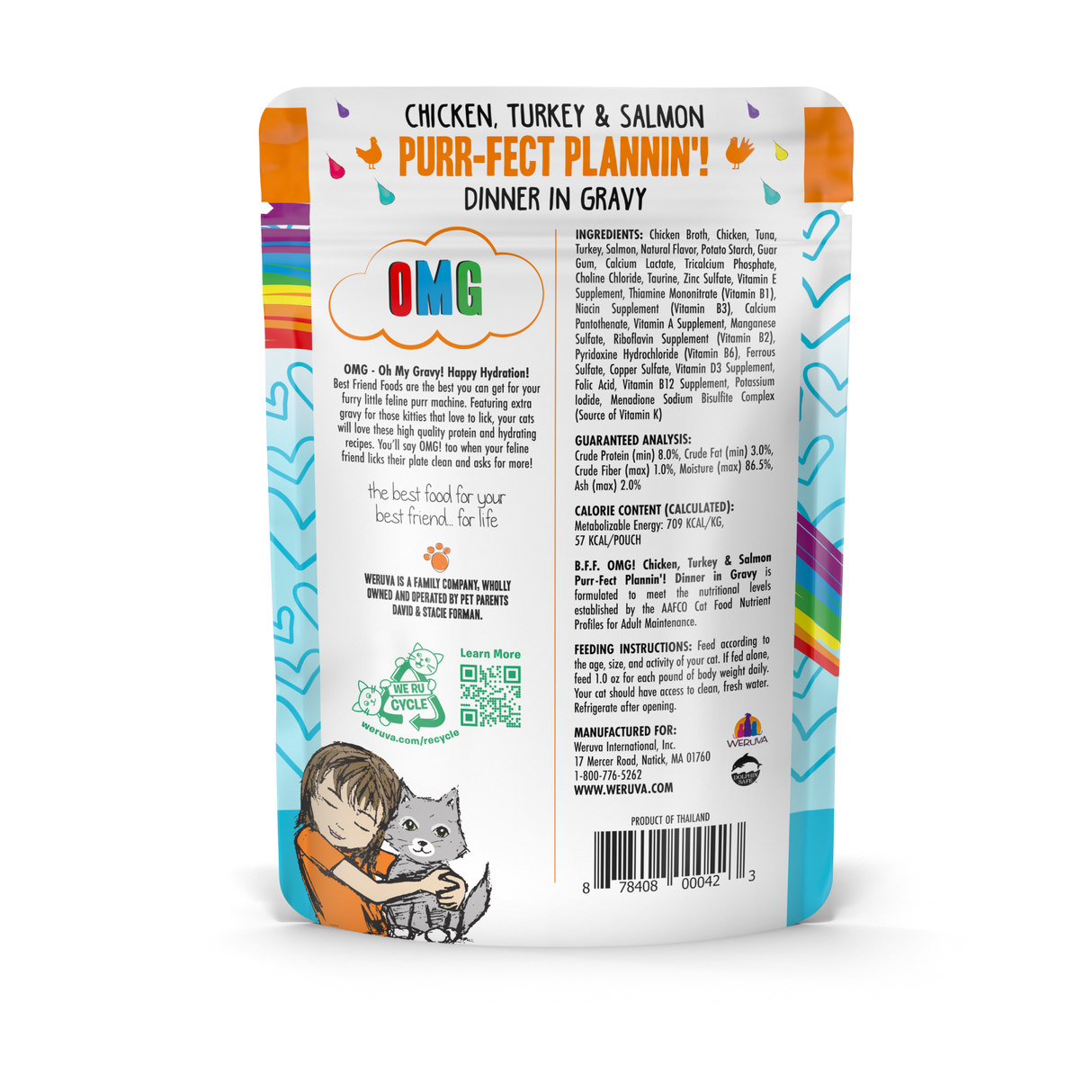 0485-878408000423 Purr-fect Plannin'! 2.8oz Pouch