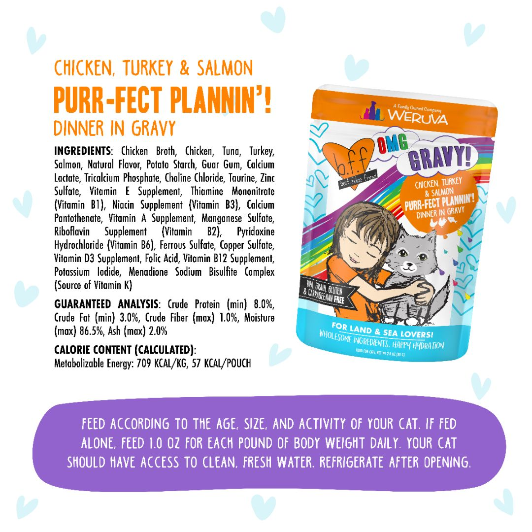 0485-878408000423 Purr-fect Plannin'! 2.8oz Pouch