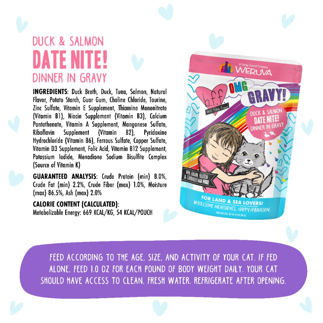 0492-878408000430 Date Nite! 2.8oz Pouch