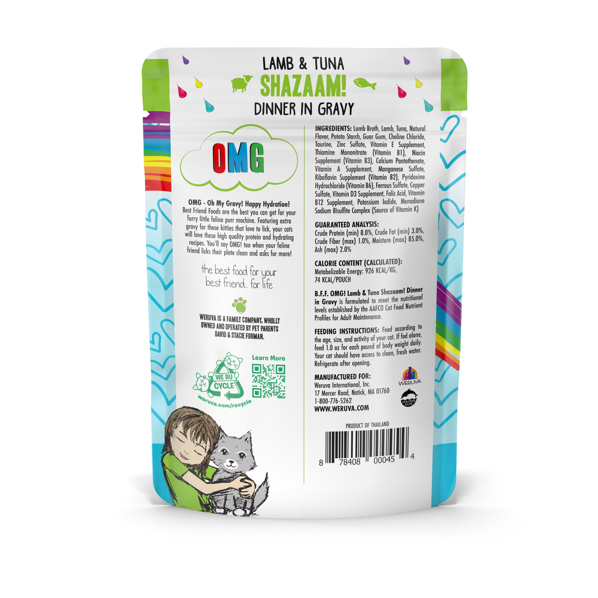 0737-878408000454 Shazaam 2.8oz Pouch