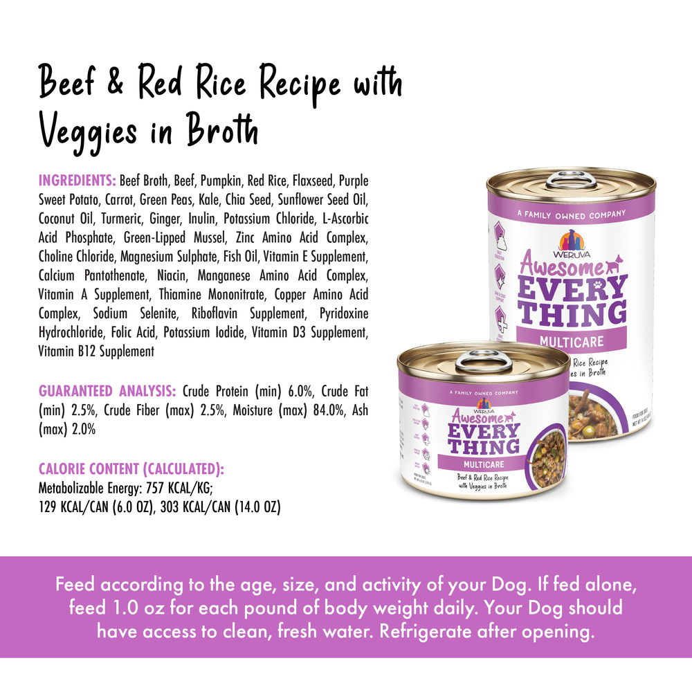 1069-810192811038 Awesome Everything Beef & Red Rice with Veggies 14oz