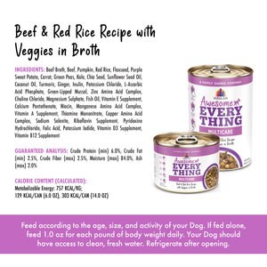 1069-810192811038 Awesome Everything Beef & Red Rice with Veggies 14oz