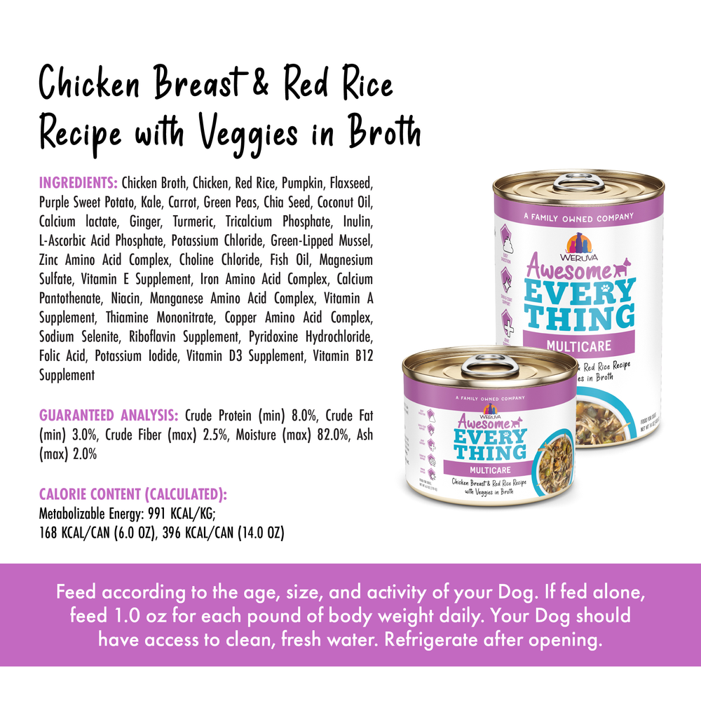 1106-810192811076 Awesome Everything Chicken Breast & Red Rice with Veggies 6oz