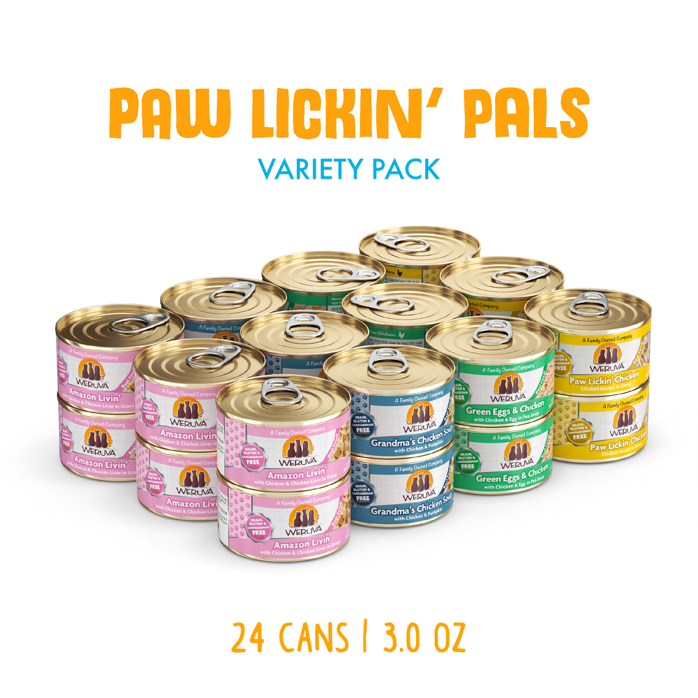 1482-878408001482 Paw Lickin' Pals 3.0oz Can
