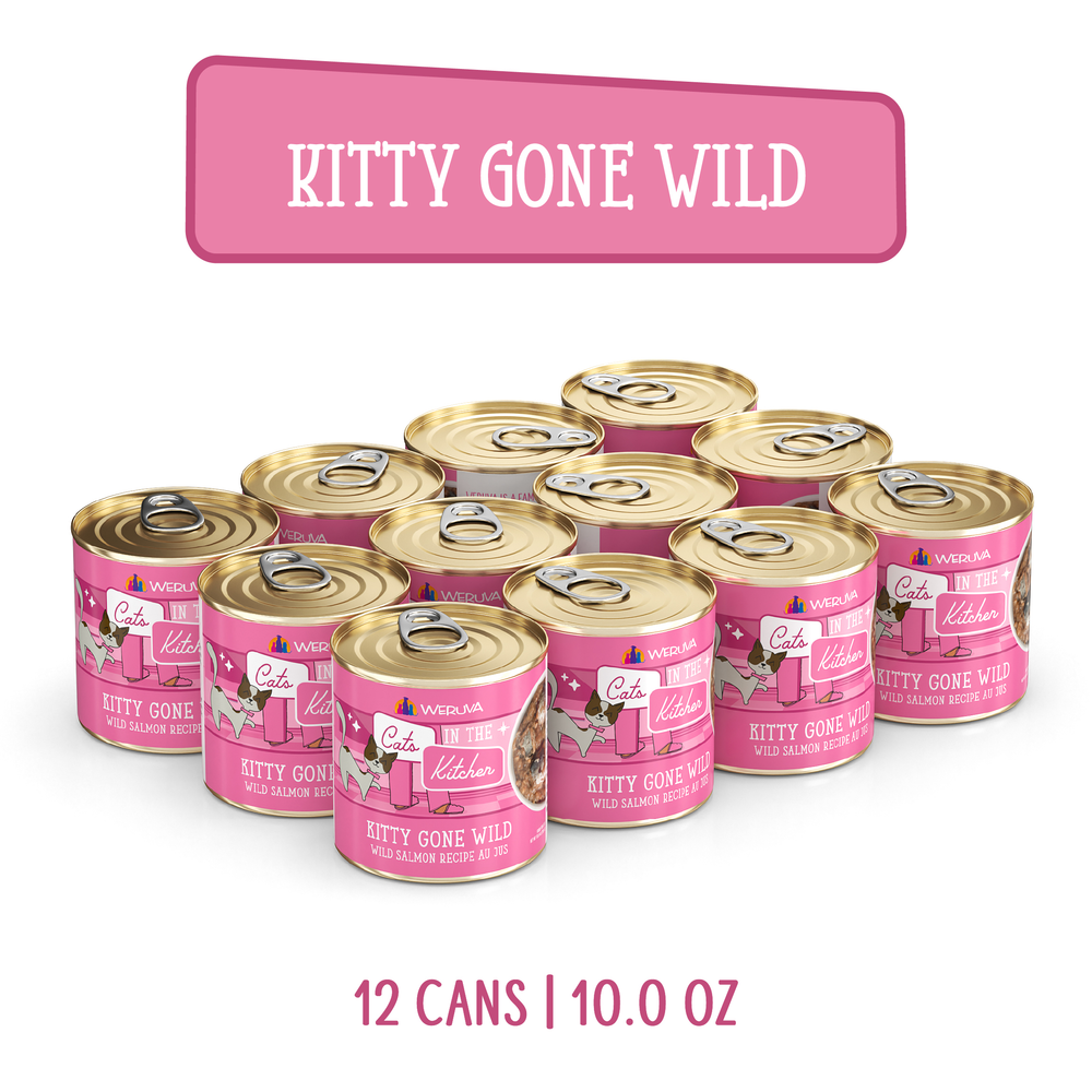 1635-878408001673 Kitty Gone Wild 10.0oz Can