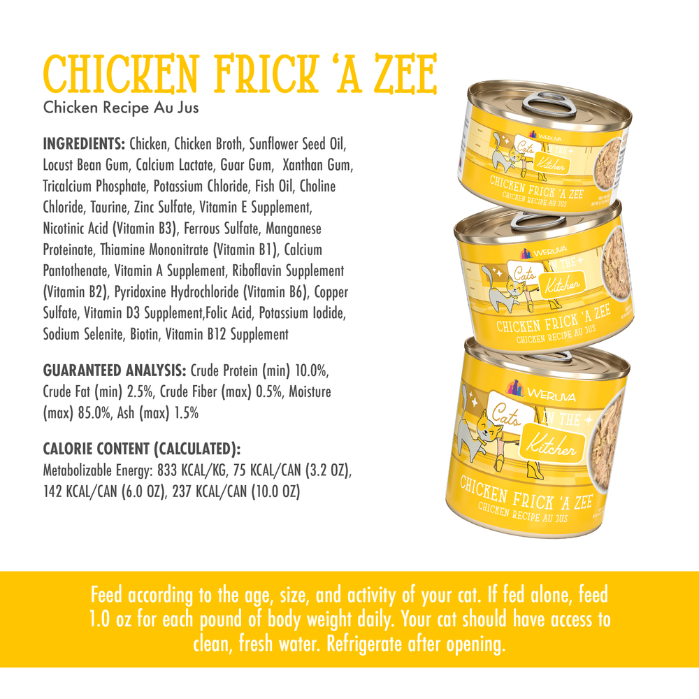 1666-878408001703 Chicken Frick 'A Zee 6.0oz Can