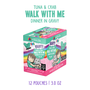 3155-810192813117 BFF OMG Gravy Tuna & Crab Walk With Me 3oz Pouch