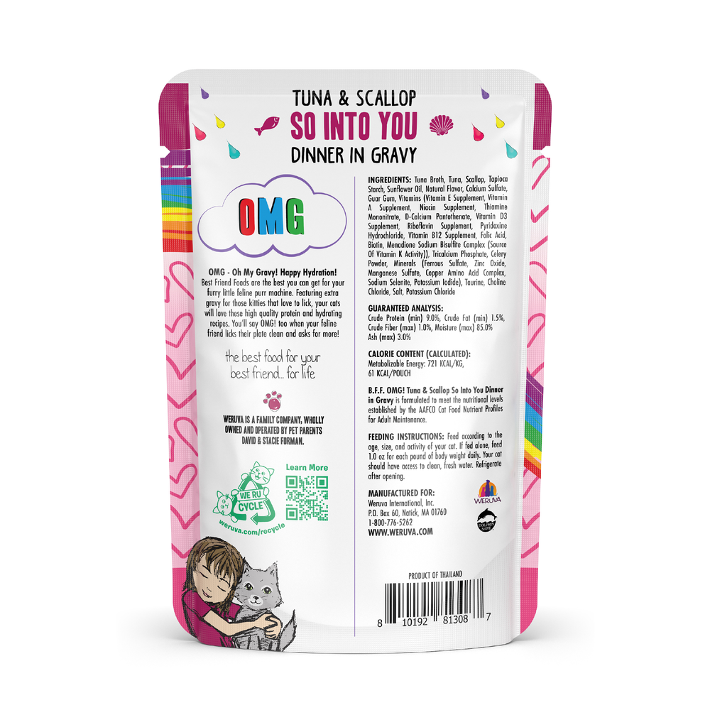 3162-810192813124 BFF OMG Gravy Tuna & Scallop So Into You 3oz Pouch
