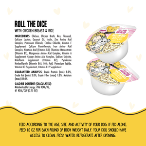 3699-810028243583 Roll The Dice 2.75oz Cup