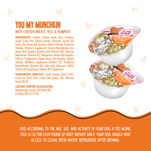 3712-810028243606 You My Munchkin 2.75oz Cup