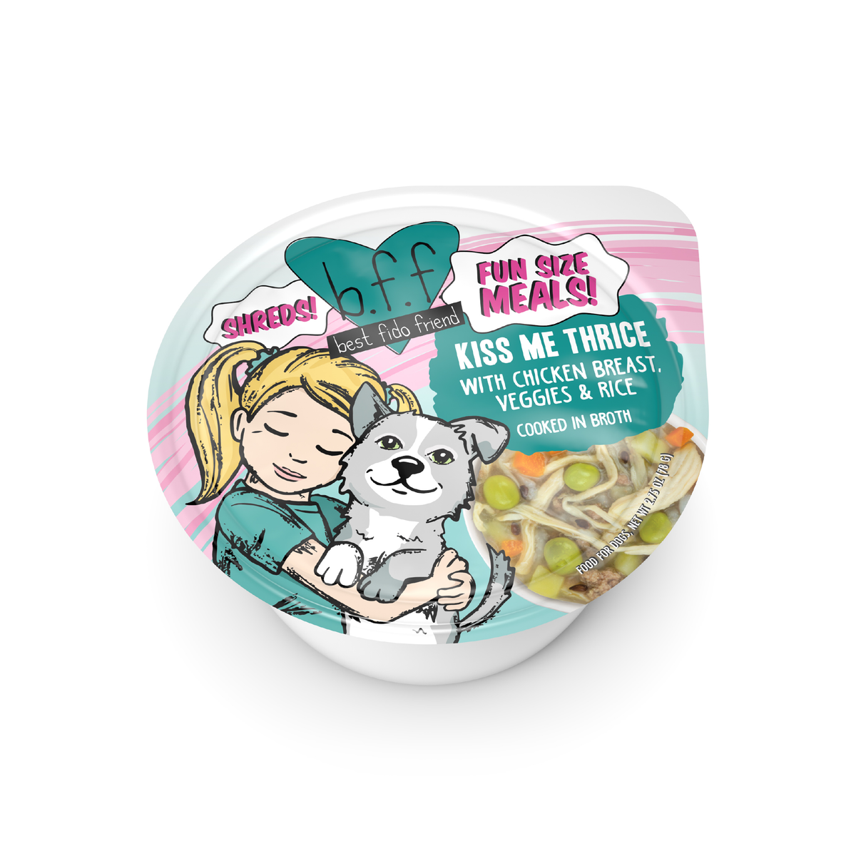 3750-810028243644 Kiss Me Thrice 2.75oz Cup