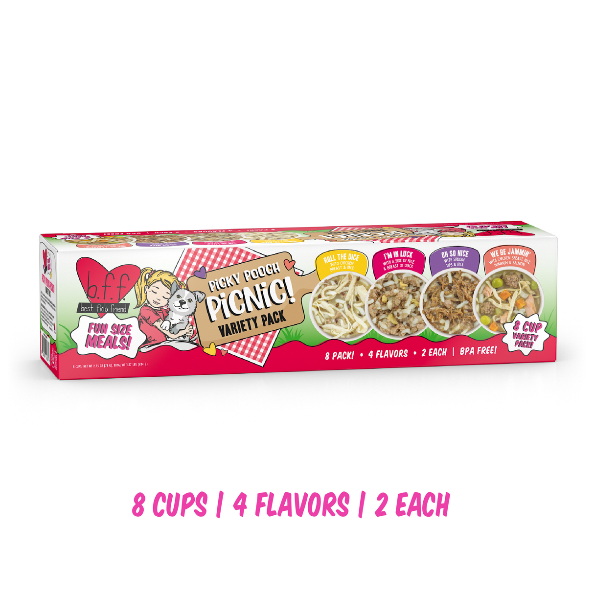 3903-810028243675 Picky Pooch Picnic 2.75oz Cup